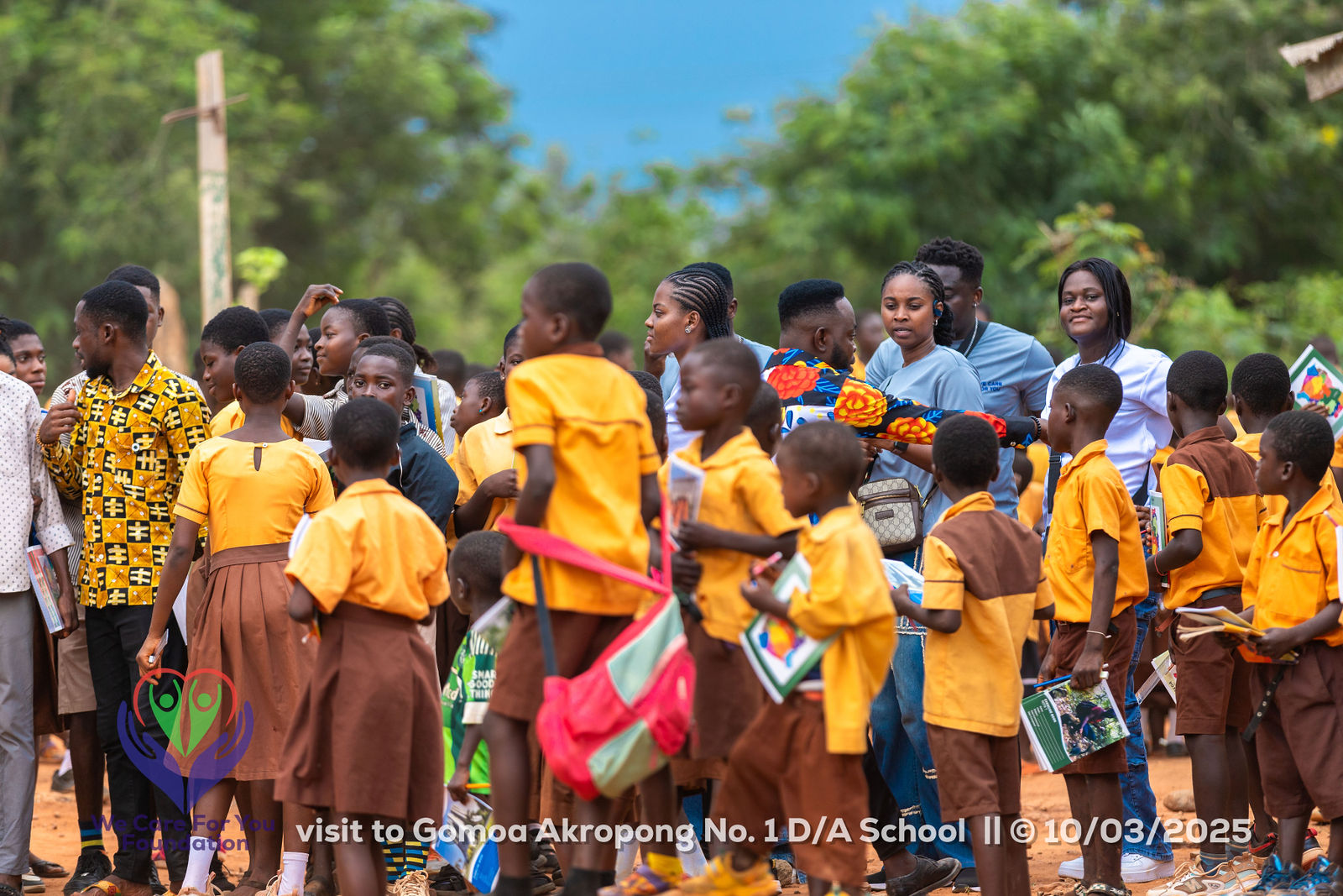 Gomoa Akropong visit photo